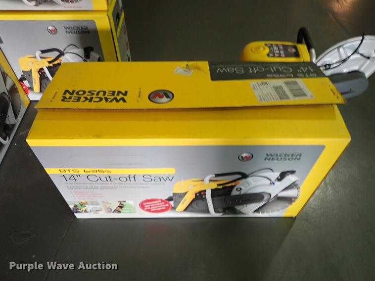 image for item FL9563 (2) Wacker Neuson BTS635S cut-off saws