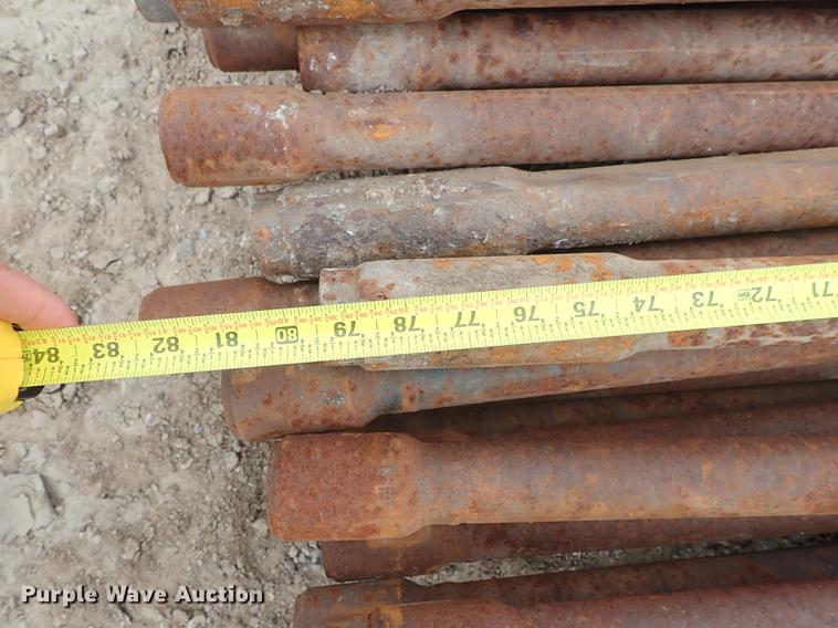 Approximately 85 Ditch Witch JT920 boring rods in Park City, KS Item