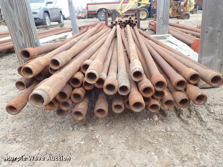 Approximately 85 Ditch Witch JT920 boring rods in Park City, KS Item