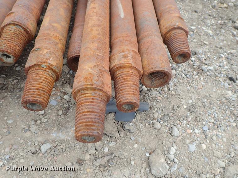 (12) Ditch Witch 920L boring rods in Park City, KS Item FL9639 sold