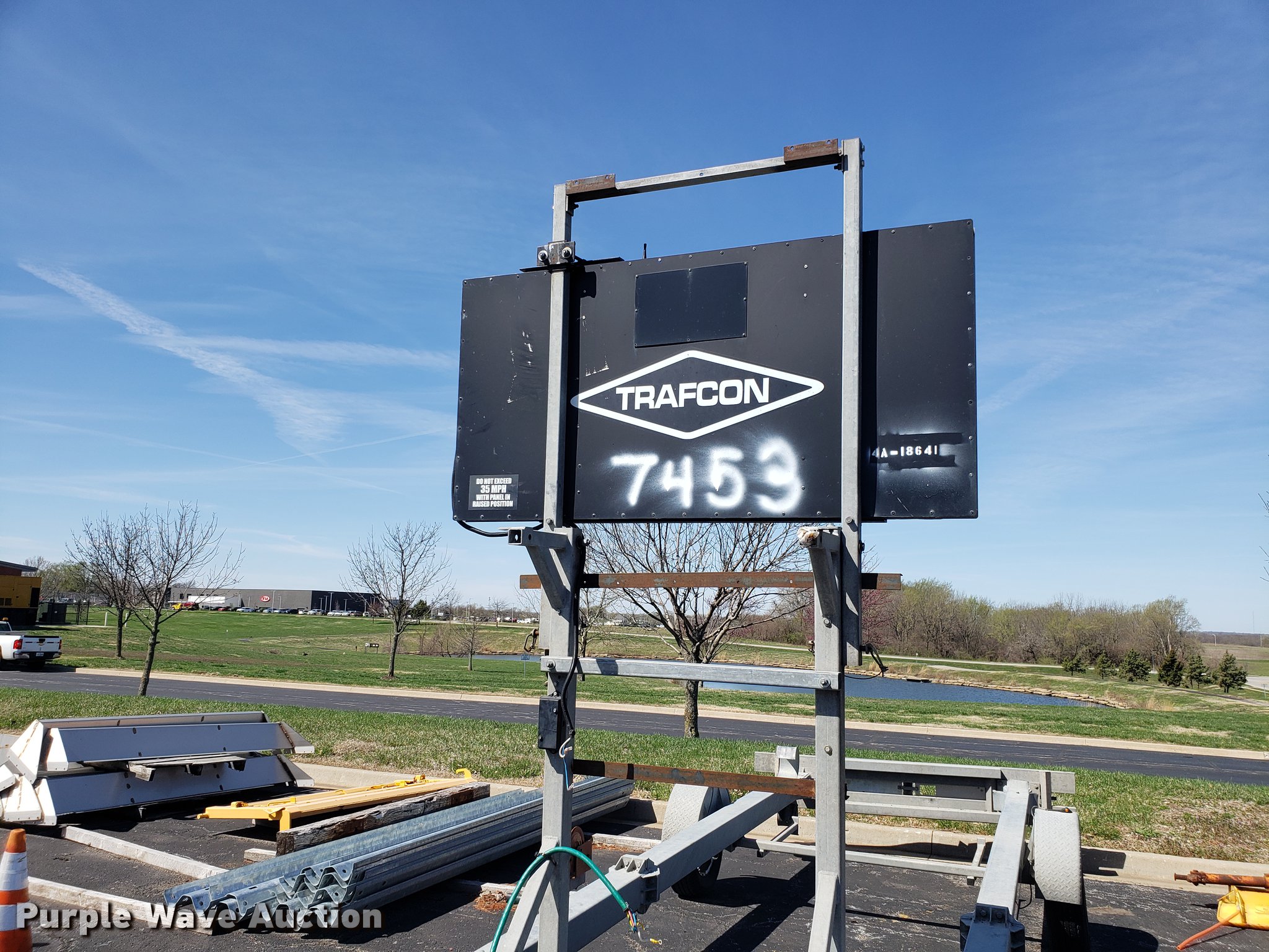 Gregory crash attenuator in Lee's Summit, MO Item DF3397 sold