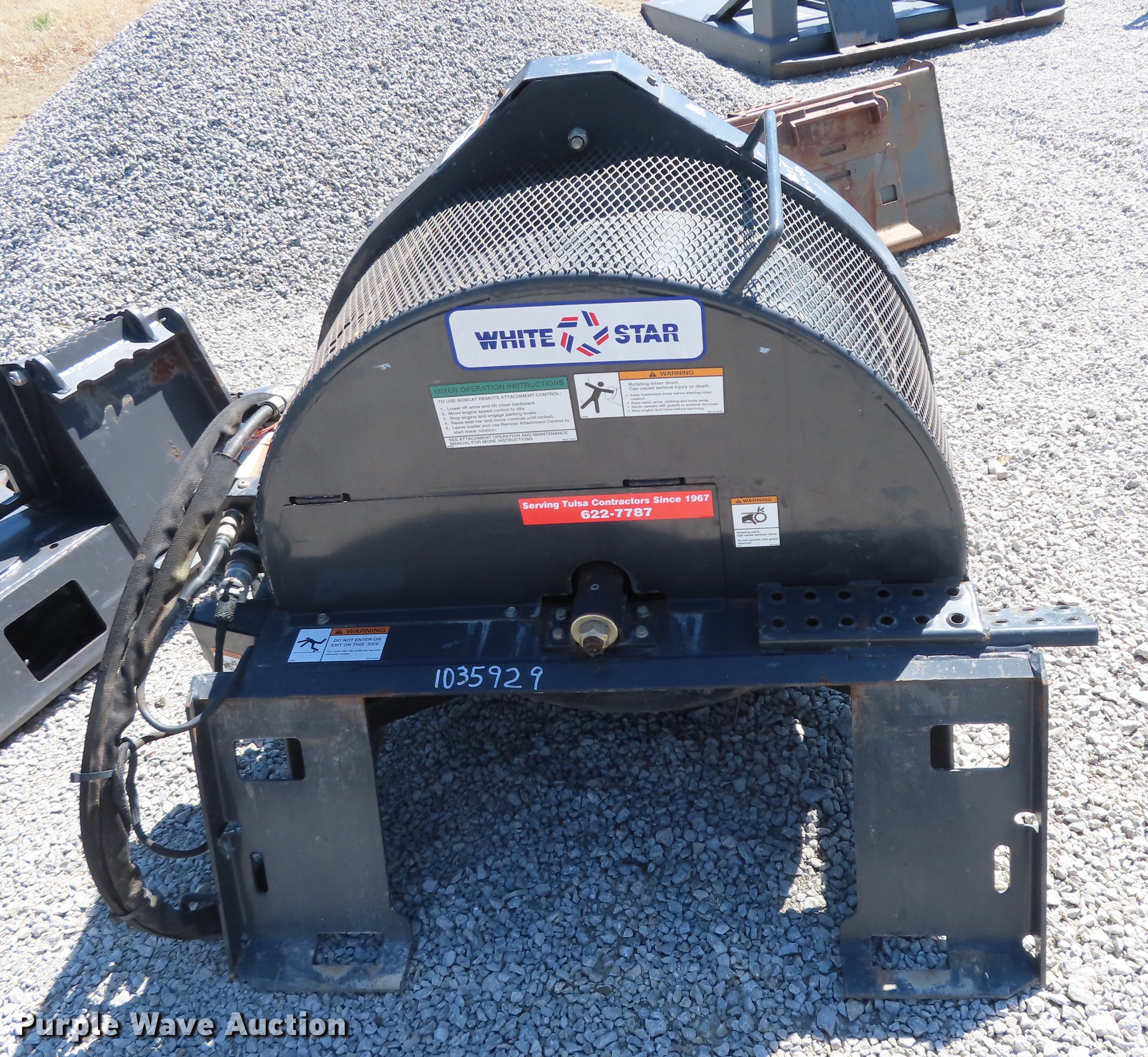 2011 Bobcat M1 cement mixer in Wann, OK Item DN9051 sold Purple Wave