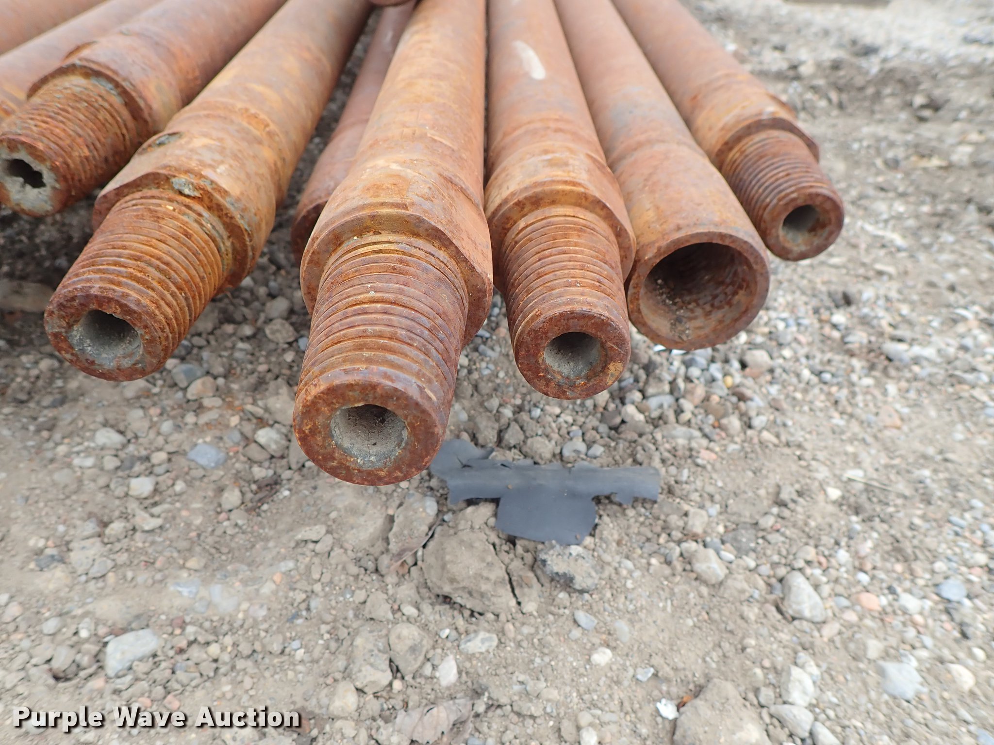 (12) Ditch Witch 920L boring rods in Park City, KS Item FL9639 sold