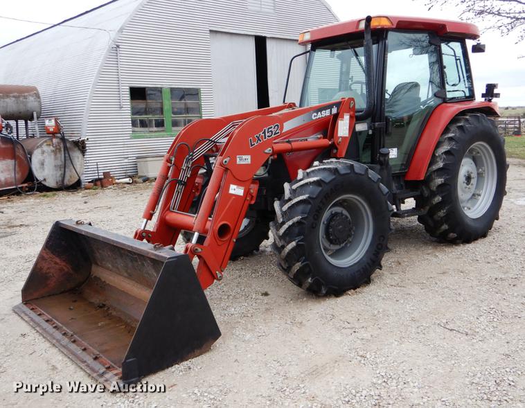 image for item DE8279 2003 Case IH JX90U MFWD tractor