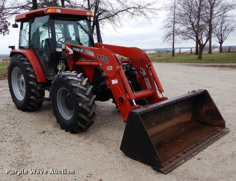 image for item DE8279 2003 Case IH JX90U MFWD tractor