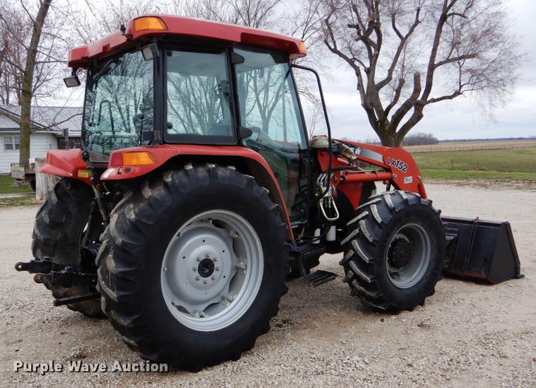 image for item DE8279 2003 Case IH JX90U MFWD tractor