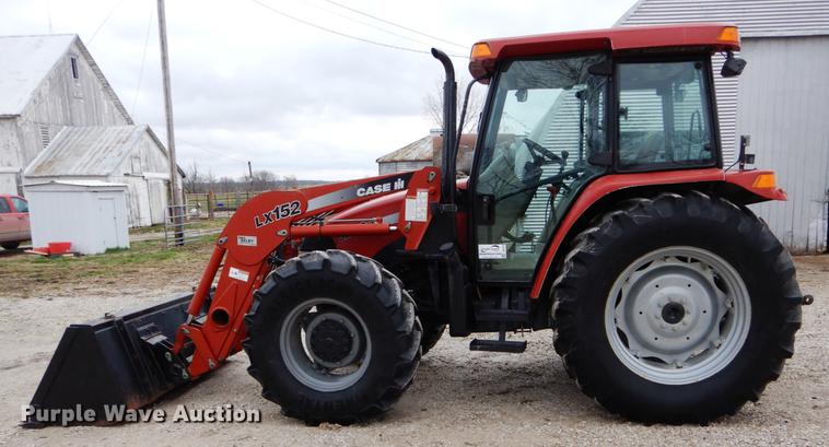 image for item DE8279 2003 Case IH JX90U MFWD tractor