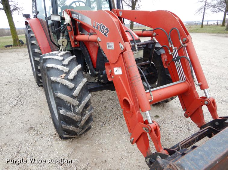 image for item DE8279 2003 Case IH JX90U MFWD tractor