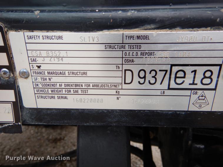 image for item DE8279 2003 Case IH JX90U MFWD tractor