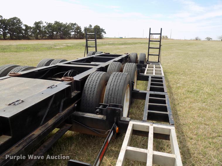 image for item DF4419 2003 Zierke combine trailer