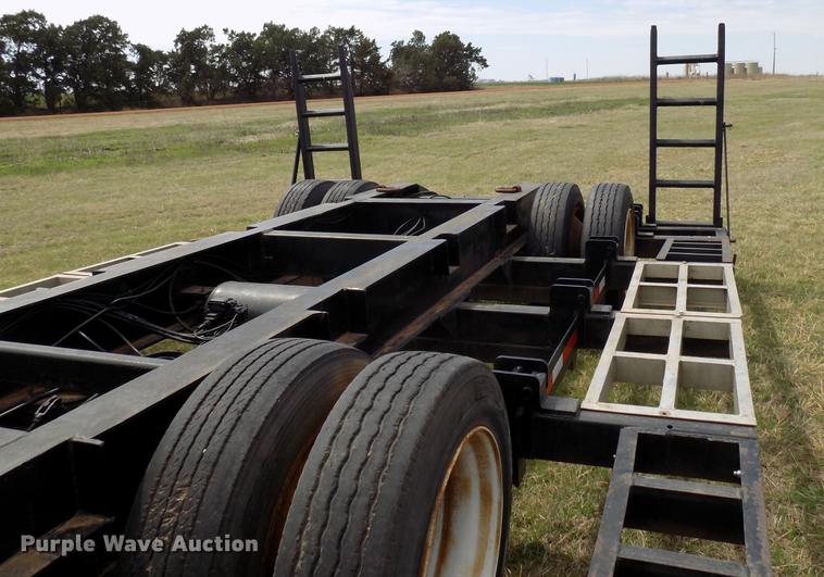 image for item DF4419 2003 Zierke combine trailer