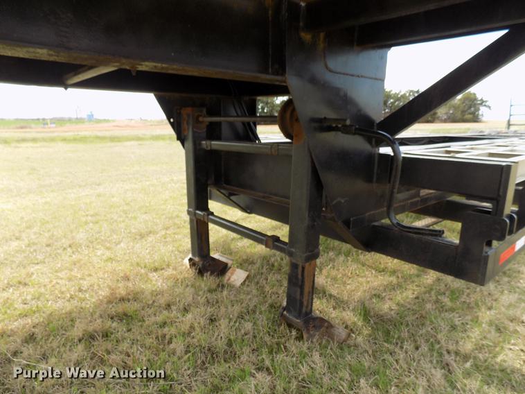 image for item DF4419 2003 Zierke combine trailer