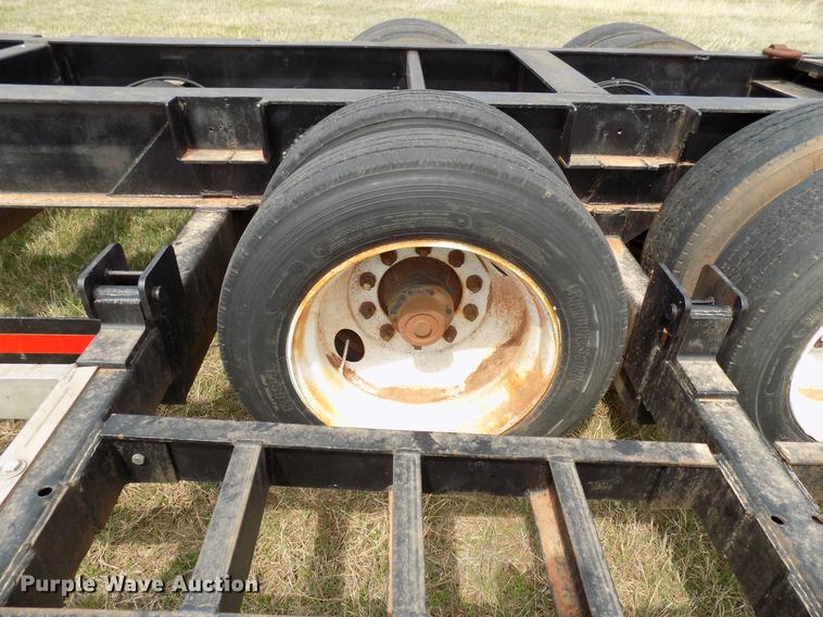 image for item DF4419 2003 Zierke combine trailer