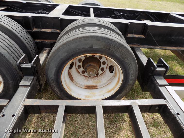 image for item DF4419 2003 Zierke combine trailer