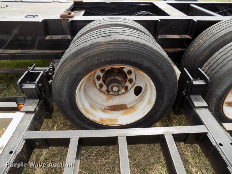 image for item DF4419 2003 Zierke combine trailer