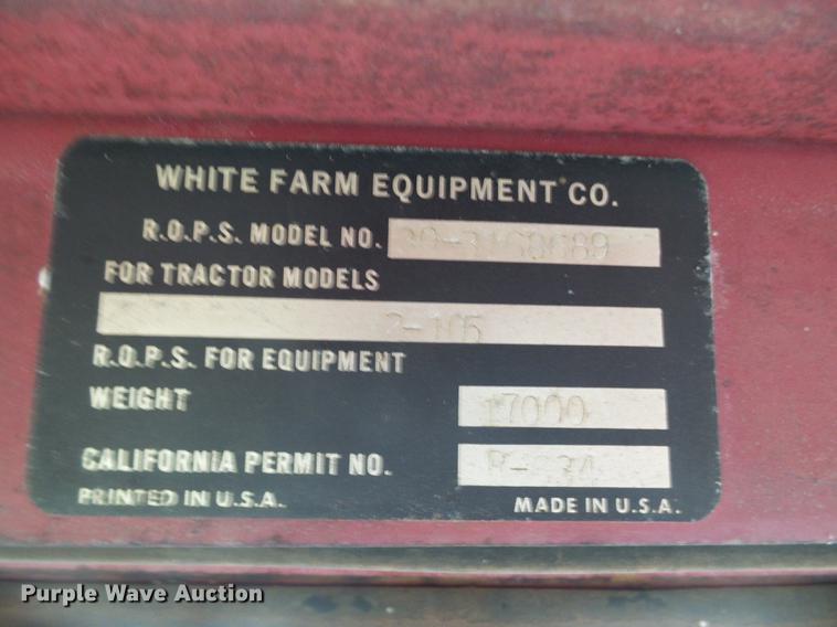 image for item DF7180 White 2-105 tractor