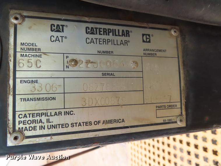 image for item DF7780 1994 Caterpillar Challenger 65C tractor