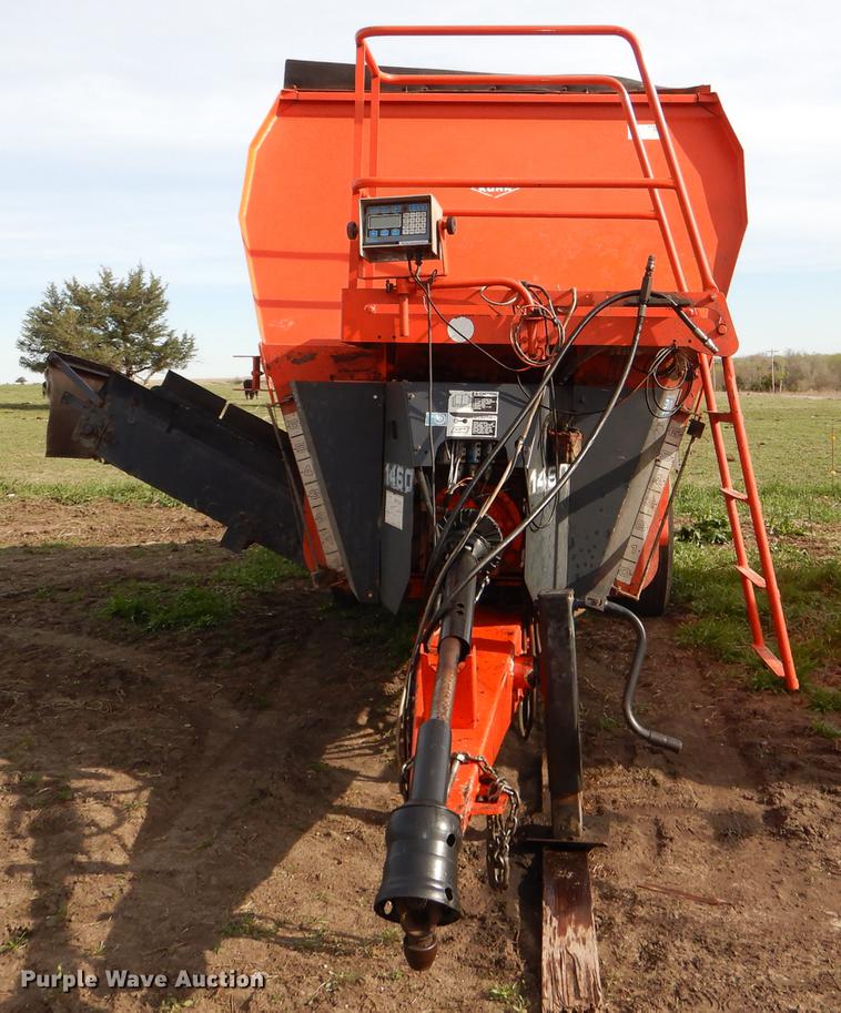 image for item DG0985 Kuhn Euromix II 1460 feed mixer