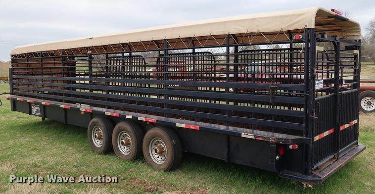 image for item DG3407 2015 Gooseneck Trailers livestock trailer