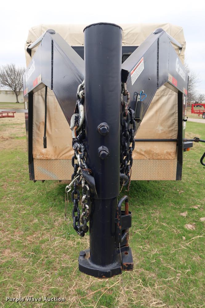 image for item DG3407 2015 Gooseneck Trailers livestock trailer