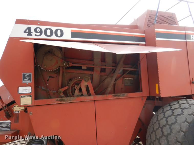 image for item DG5754 1993 Hesston 4900 large square baler
