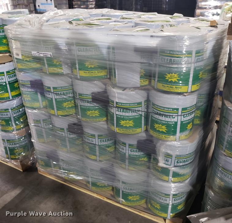 (80) rolls of Clearfield baler twine in Sedalia, MO Item EN9811 sold
