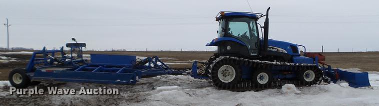 image for item EW9993 2005 New Holland TS115A tractor with snow groomer