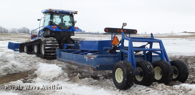 image for item EW9993 2005 New Holland TS115A tractor with snow groomer