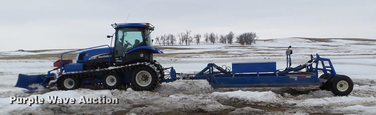 image for item EW9993 2005 New Holland TS115A tractor with snow groomer