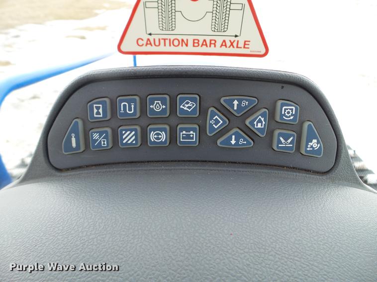 image for item EW9993 2005 New Holland TS115A tractor with snow groomer