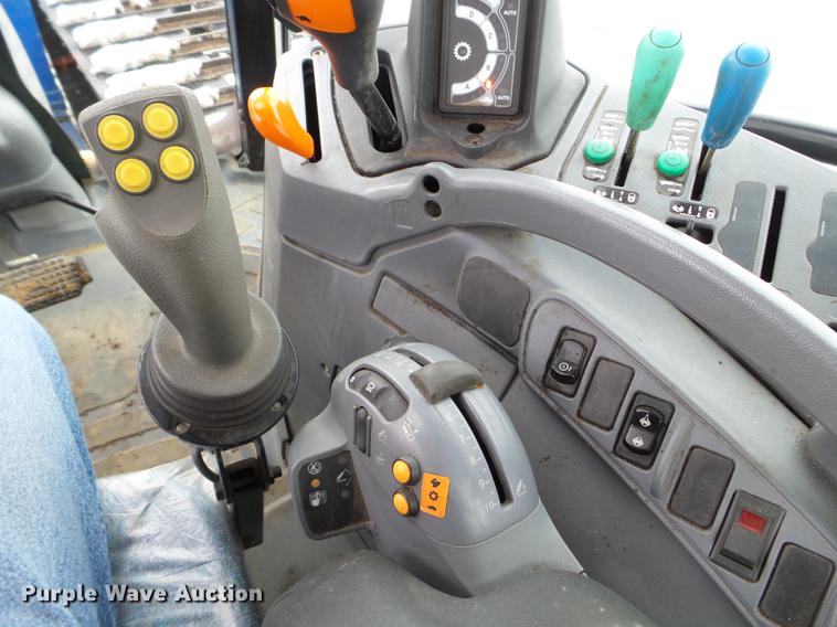 image for item EW9993 2005 New Holland TS115A tractor with snow groomer