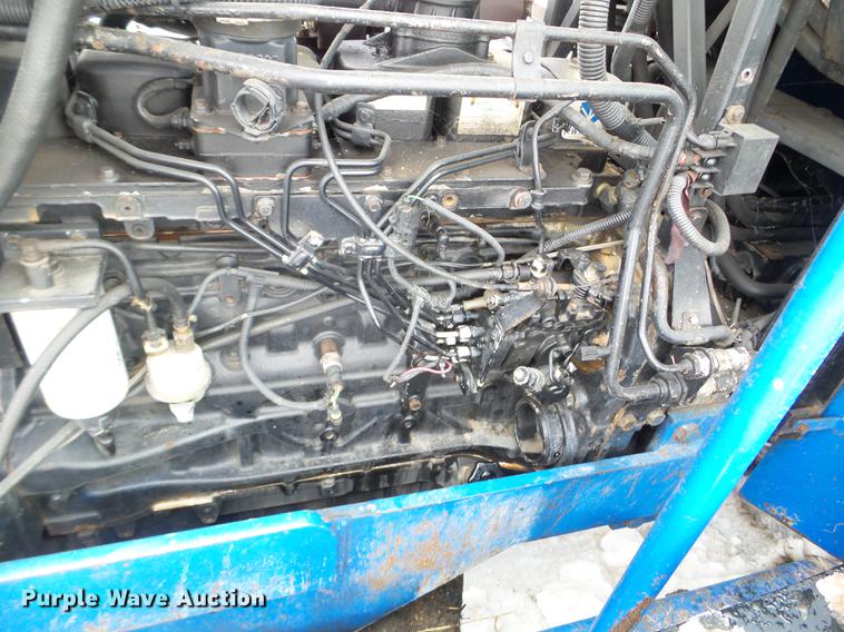 image for item EW9993 2005 New Holland TS115A tractor with snow groomer