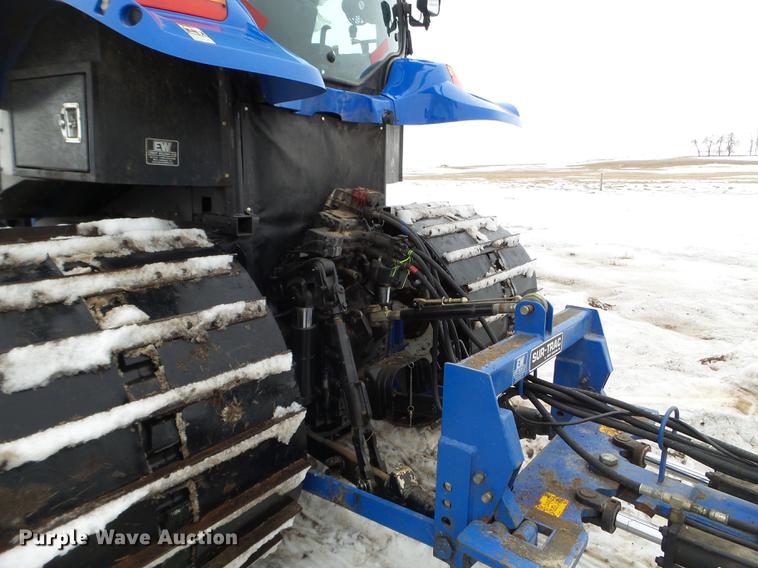 image for item EW9993 2005 New Holland TS115A tractor with snow groomer