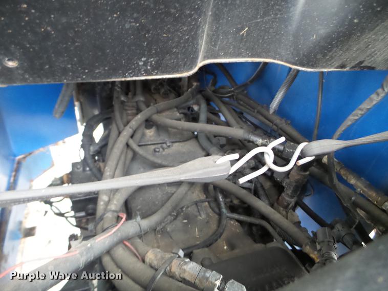 image for item EW9993 2005 New Holland TS115A tractor with snow groomer