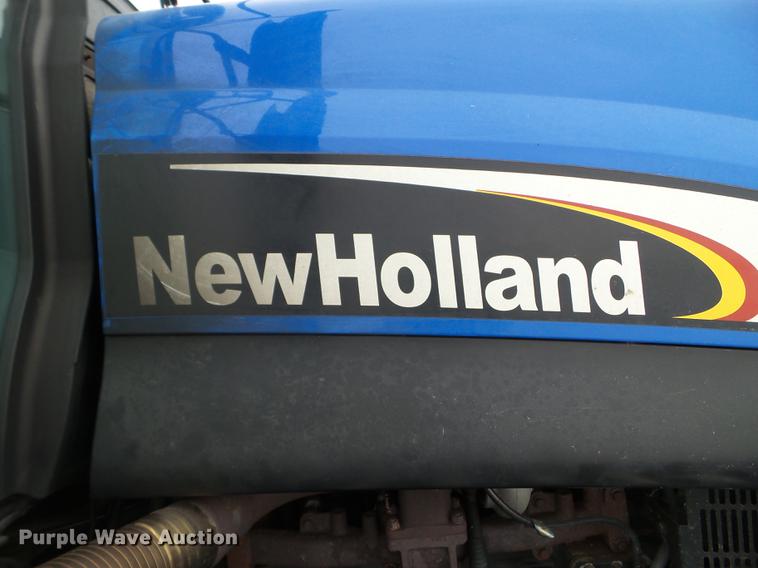 image for item EW9993 2005 New Holland TS115A tractor with snow groomer