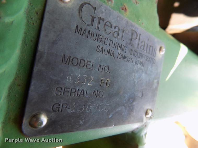 image for item FA9613 2008 Great Plains Series VII field cultivator