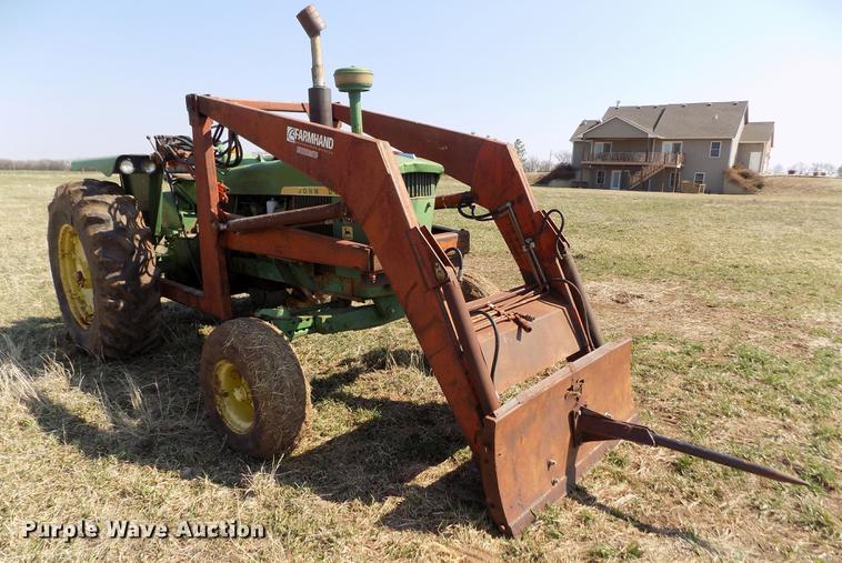 image for item FA9627 1967 John Deere 4020 tractor