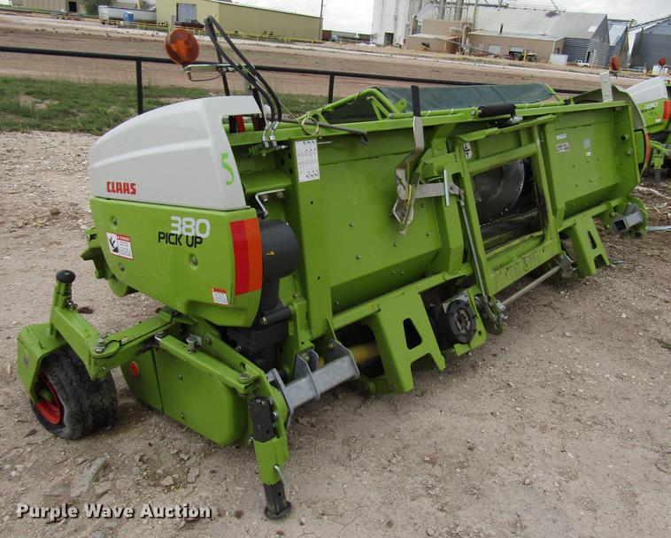 image for item FJ9654 2016 Claas 380 pickup head