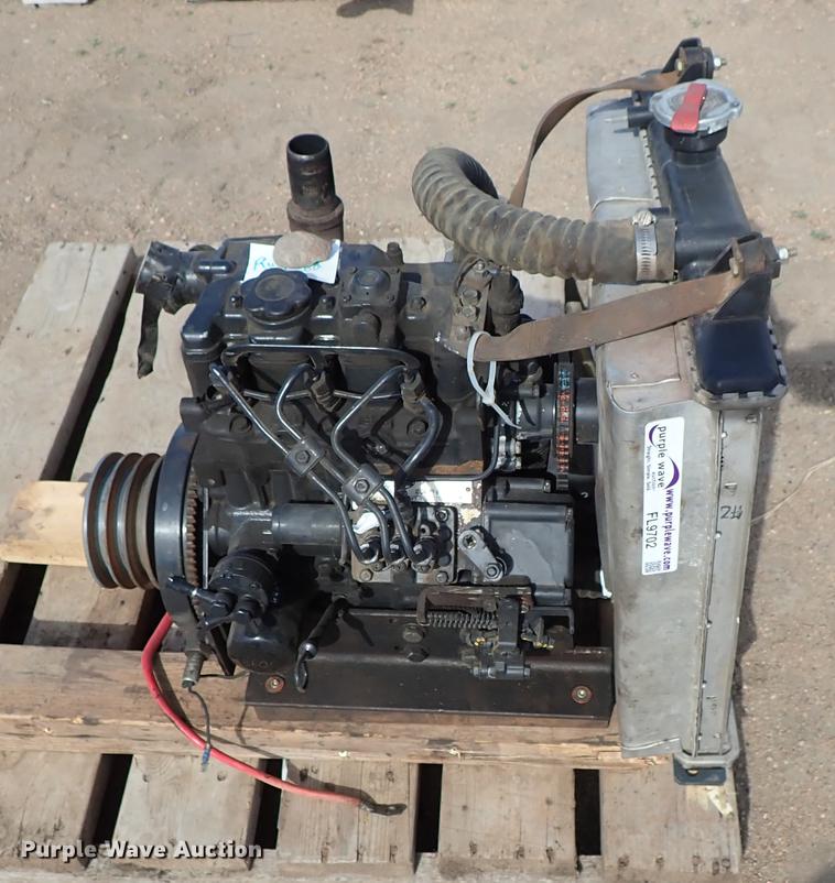 image for item FL9702 Mitsubishi L-38 three cylinder diesel engine