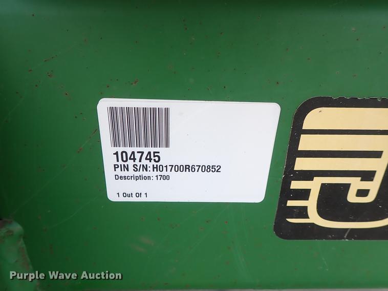 image for item FL9704 John Deere 1700 Max Emerge Plus planter