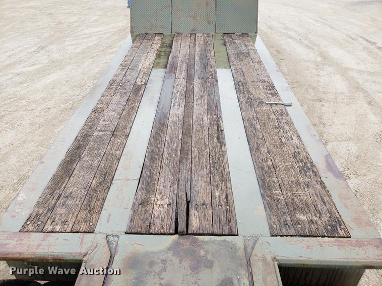 image for item DD4031 1980 Transport GTX50 lowboy equipment trailer