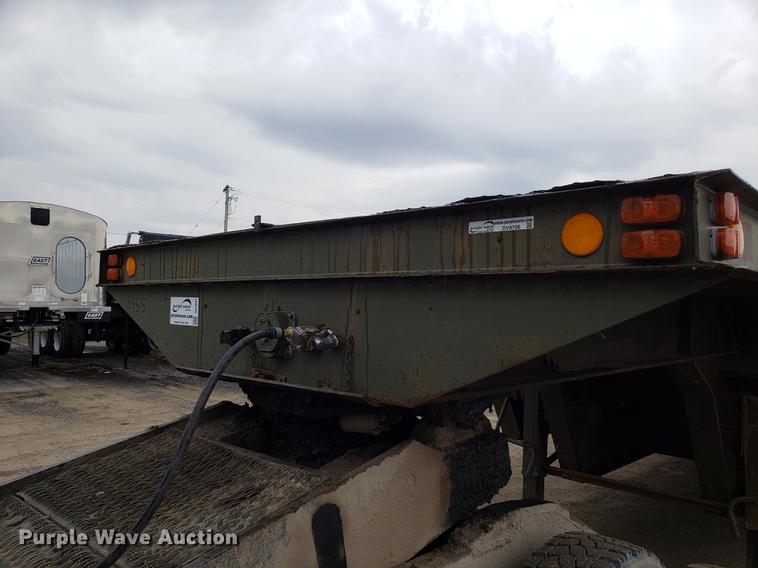 image for item DD4031 1980 Transport GTX50 lowboy equipment trailer
