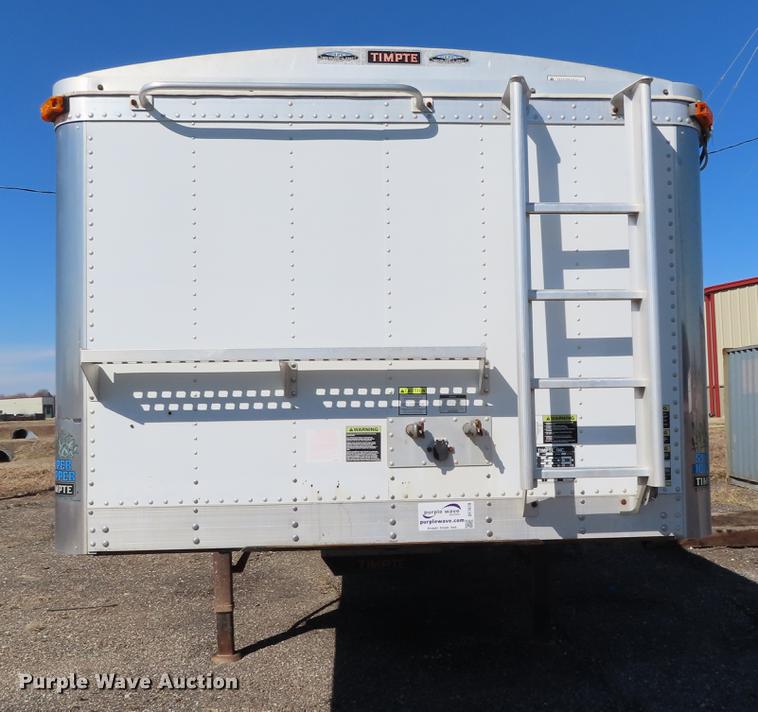 image for item DF7678 2005 Timpte double hopper bottom grain trailer