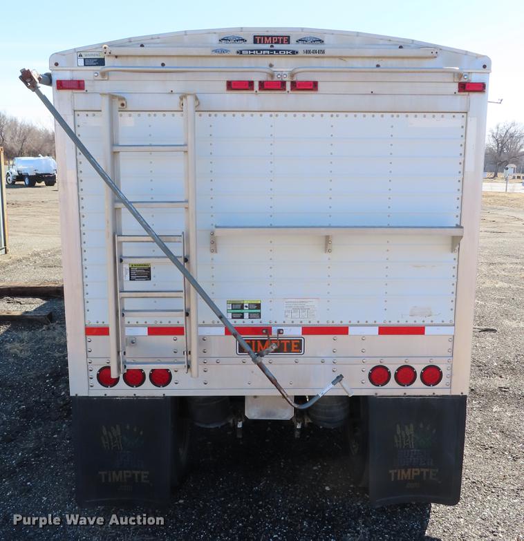 image for item DF7678 2005 Timpte double hopper bottom grain trailer