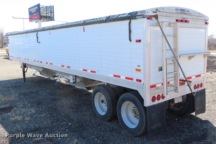 image for item DF7678 2005 Timpte double hopper bottom grain trailer