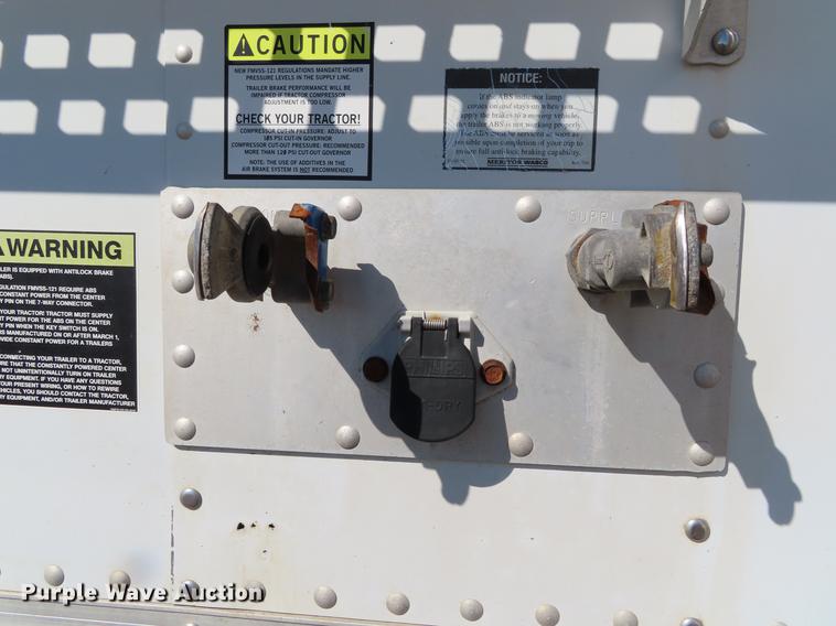 image for item DF7678 2005 Timpte double hopper bottom grain trailer