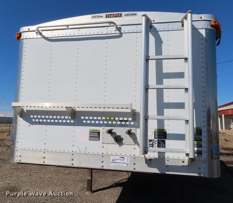 image for item DF7678 2005 Timpte double hopper bottom grain trailer
