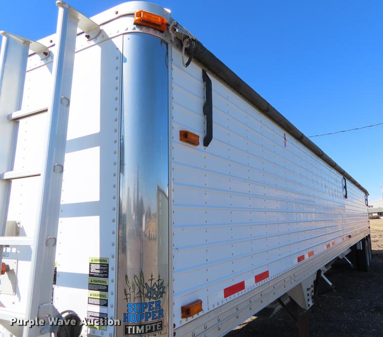 image for item DF7678 2005 Timpte double hopper bottom grain trailer