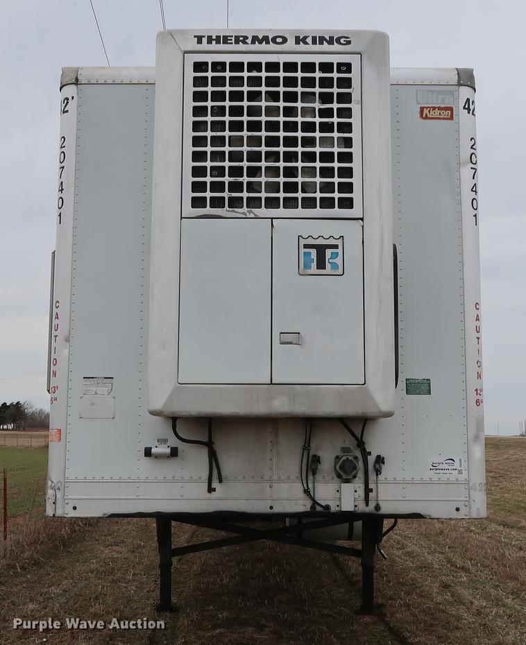 image for item DG3391 1998 Kidron 42RTPUIASW102-SP refrigerated van trailer