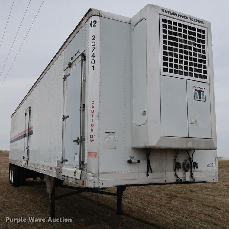 image for item DG3391 1998 Kidron 42RTPUIASW102-SP refrigerated van trailer